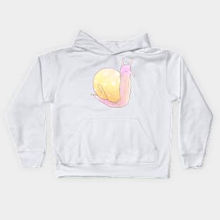 Pangender Pride Snail Kids Hoodie